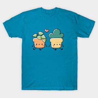 kawaii plants T-Shirt